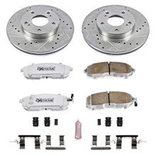 Load image into Gallery viewer, Power Stop 96-99 Infiniti I30 Front Z26 Street Warrior Brake Kit