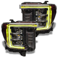 Load image into Gallery viewer, Oracle 20-21 GMC Sierra 2500/3500 HD RGB+W Headlight DRL Kit - ColorSHIFT w/o Controller