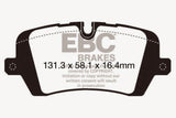 EBC 13+ Land Rover Range Rover 3.0 Supercharged Extra Duty Rear Brake Pads