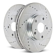 Load image into Gallery viewer, Power Stop 19 Mercedes-Benz Sprinter 4500 Rear Drilled &amp; Slotted Rotor (Pair)