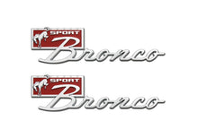 Load image into Gallery viewer, Ford Racing Bronco Sport Script Fender Badge Kit