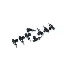 Load image into Gallery viewer, Deatschwerks Bosch EV14 Universal 40mm Compact Matched Set of 8 Injectors 750cc (Extended Nozzle)