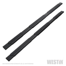 Load image into Gallery viewer, Westin 2019 Chevrolet Silverado/Sierra 1500 Crew Cab (6.5ft) R5 Modular Nerf Step Bars - Black