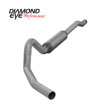 Load image into Gallery viewer, Diamond Eye KIT 4in CB MFLR RPLCMENT PIPE SGL AL: 03-06 FORD 6.0L EXCURSION