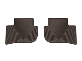 WeatherTech 22-24 Toyota Corolla Cross AWD/FWD Rear All-Weather Floor Mats - Cocoa