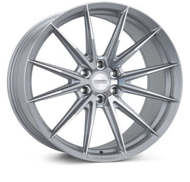 Vossen HFX-2 22x10 / 6x139.7 / ET-18 / Super Deep Face / 106.1 - Silver Polished Wheel