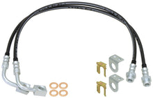 Load image into Gallery viewer, RockJock JK Braided Brake Hose Kit 23.5in Long