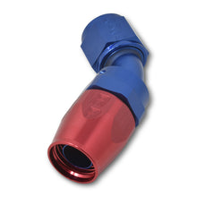 Load image into Gallery viewer, Russell Performance -8 AN Red/Blue 45 Degree Full Flow Hose End