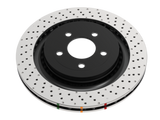 DBA 17-21 Honda Civic Type R Hatch Rear 4000 Series Drilled Rotor