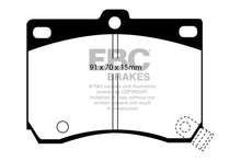 Load image into Gallery viewer, EBC 91-96 Ford Escort 1.8 Yellowstuff Front Brake Pads