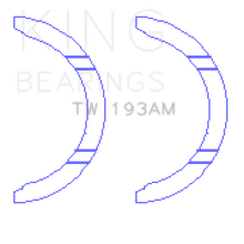 Load image into Gallery viewer, King Engine Bearings Toyota 1AZFE/2AZFE Thrust Washer Set