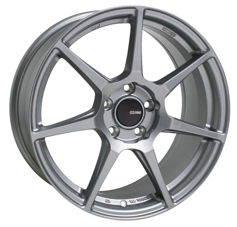 Enkei TFR 19x8.5 5x114.3 35mm Offset 72.6 Bore Diameter Storm Gray Wheel