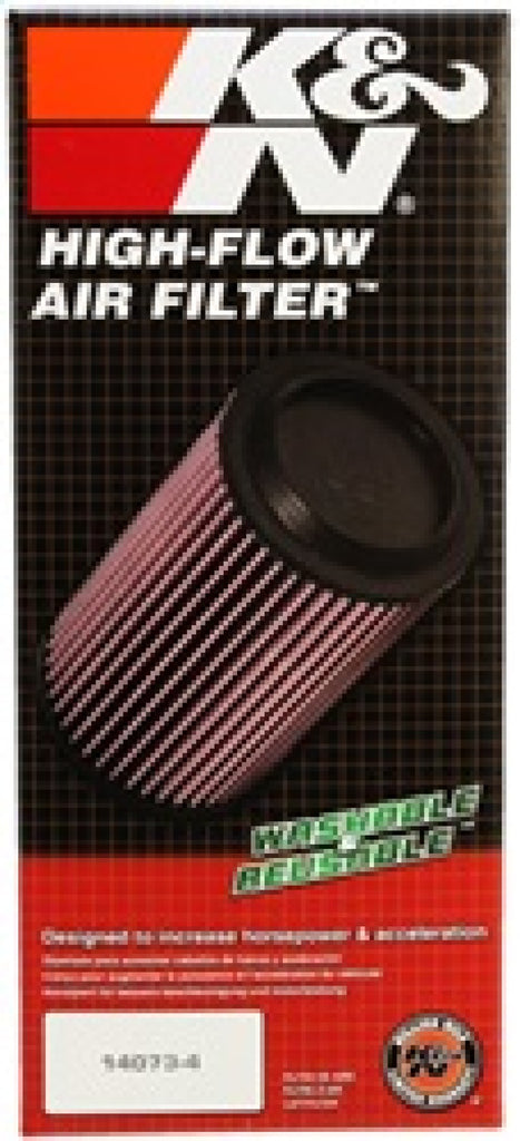 K&N Universal Rubber Filter 4inch FLG / 6inch OD-B / 4-5/8inch OD-T / 12inch H