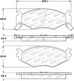 StopTech Street Brake Pads - Front