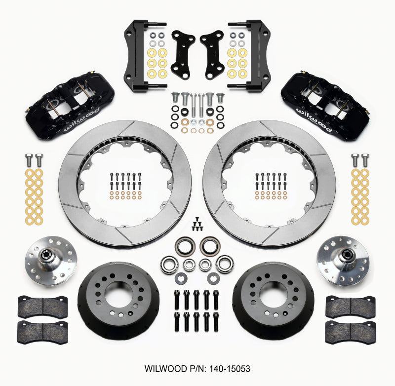 Wilwood AERO6 Front Hub Kit 15.00 67-69 Camaro 64-72 Nova Chevelle