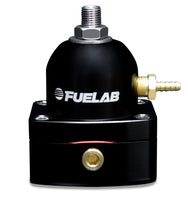 Load image into Gallery viewer, Fuelab 535 EFI Adjustable Mini FPR 90-125 PSI (2) -6AN In (1) -6AN Return - Black