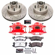 Load image into Gallery viewer, Power Stop 79-86 Buick LeSabre Front Z26 Street Warrior Brake Kit w/Calipers