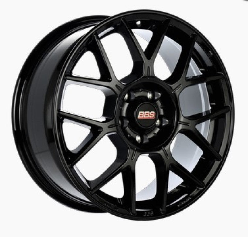 BBS XR 17x7.5 5x112 ET45 Black Gloss Wheel - 82mm PFS Required