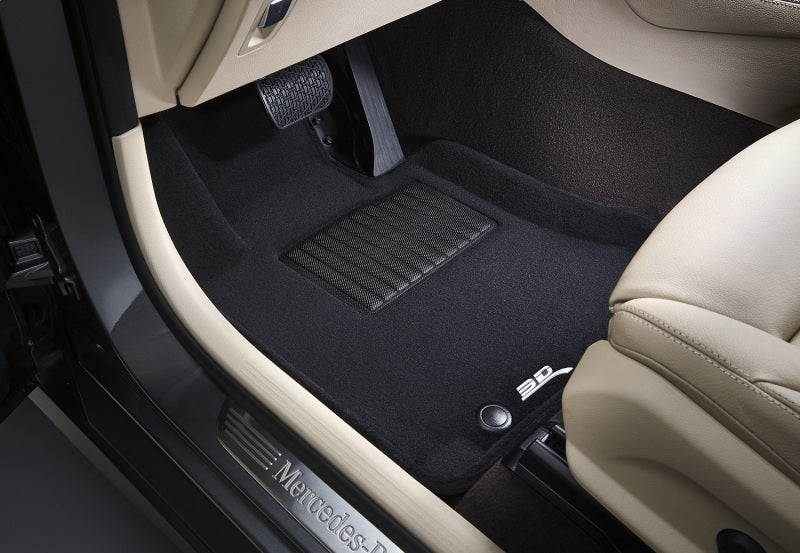3D MAXpider 22-23 Ford F-150 Supercrew Kagu Floor Mat- Black R1 R2
