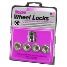 Load image into Gallery viewer, McGard Wheel Lock Nut Set - 4pk. (Under Hub Cap / Cone Seat) 7/16-20 / 3/4 &amp; 13/16 Hex / .775in. L