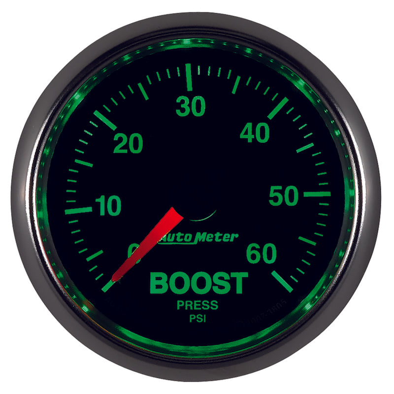 Autometer GS 52mm 0-60 psi Mechanical Boost Gauge