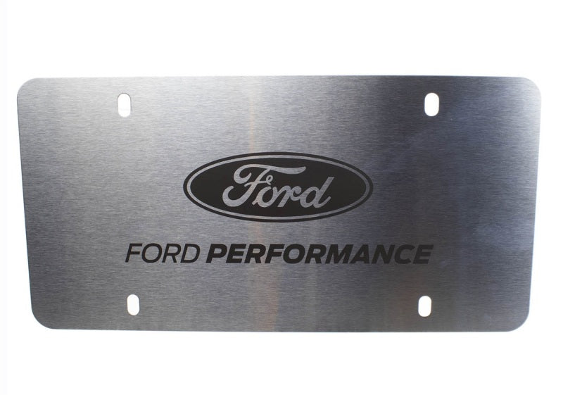 Ford Racing Stainless Steel Marque Plate