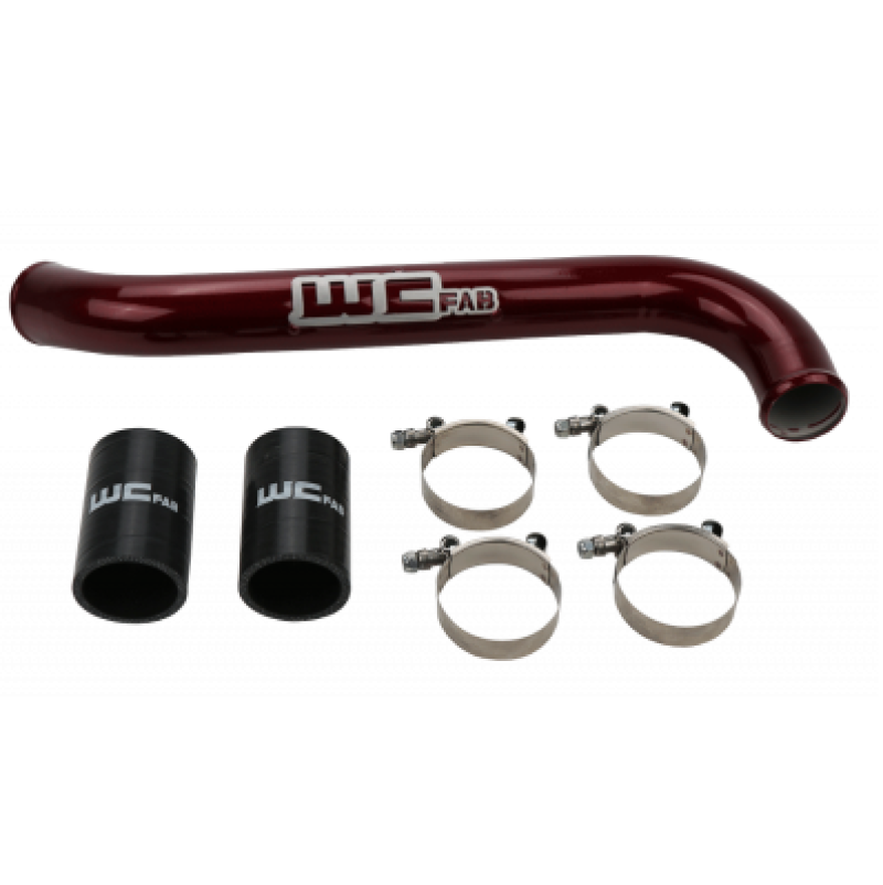 Wehrli 17-19 Chevrolet 6.6L L5P Duramax Upper Coolant Pipe - Bengal Silver