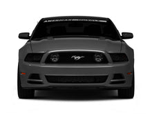 Load image into Gallery viewer, Raxiom 13-14 Ford Mustang w/ Factory HIDLED Halo Projector Headlights- Black Housing (Smoked Lens)