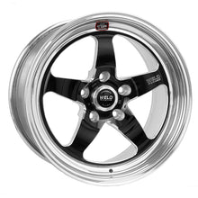 Load image into Gallery viewer, Weld S71 18x10.5 / 5x4.5 BP / 7.7in. BS Black Wheel (Medium Pad) - Non-Beadlock