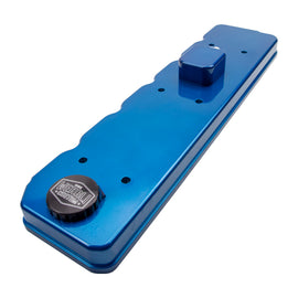 Wehrli 06-18 Cummins WCFab X D&J Precision Billet Valve Cover - Bengal Blue