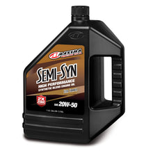 Load image into Gallery viewer, Maxima Performance Auto Semi-Syn Synthetic Blend 20W50 Engine Oil - 128oz