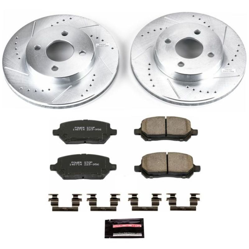 Power Stop 05-10 Chevrolet Cobalt Front Z23 Evolution Sport Brake Kit