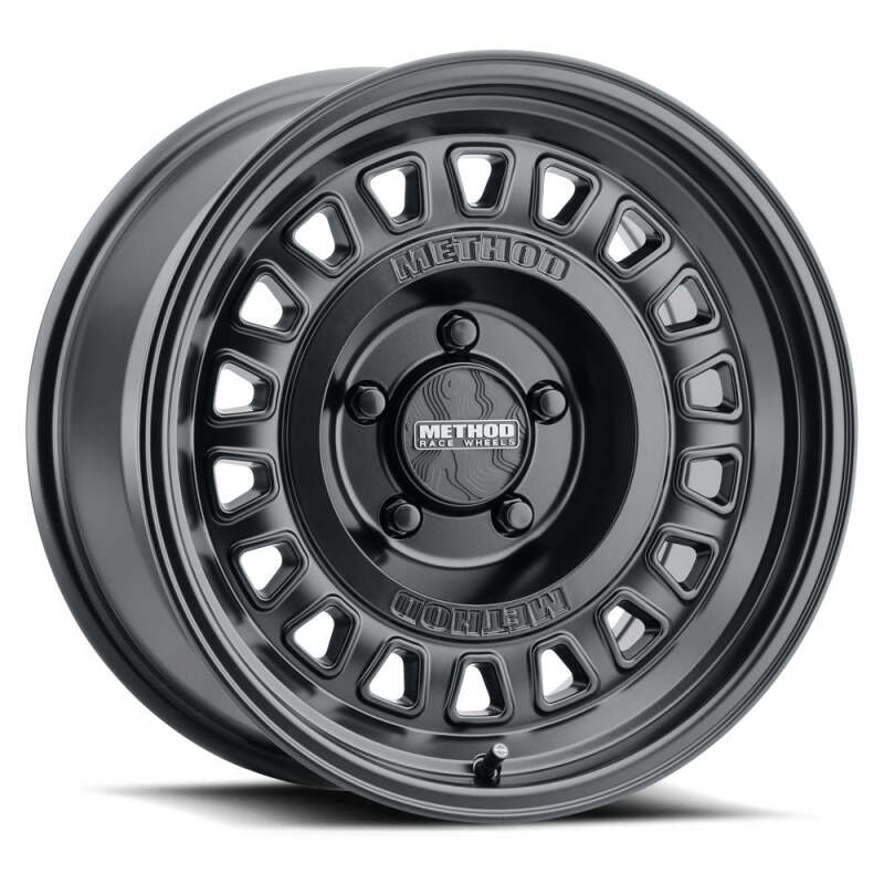 Method MR320 17x8.5 -0mm Offset  5x5 BP 71.50mm Matte Black Wheel