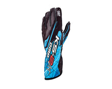 Load image into Gallery viewer, OMP KS-2 Art Gloves Black/Cyan - Size L