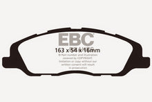 Load image into Gallery viewer, EBC 13-14 Ford Mustang 3.7 (A/T+Performance Pkg) Greenstuff Front Brake Pads