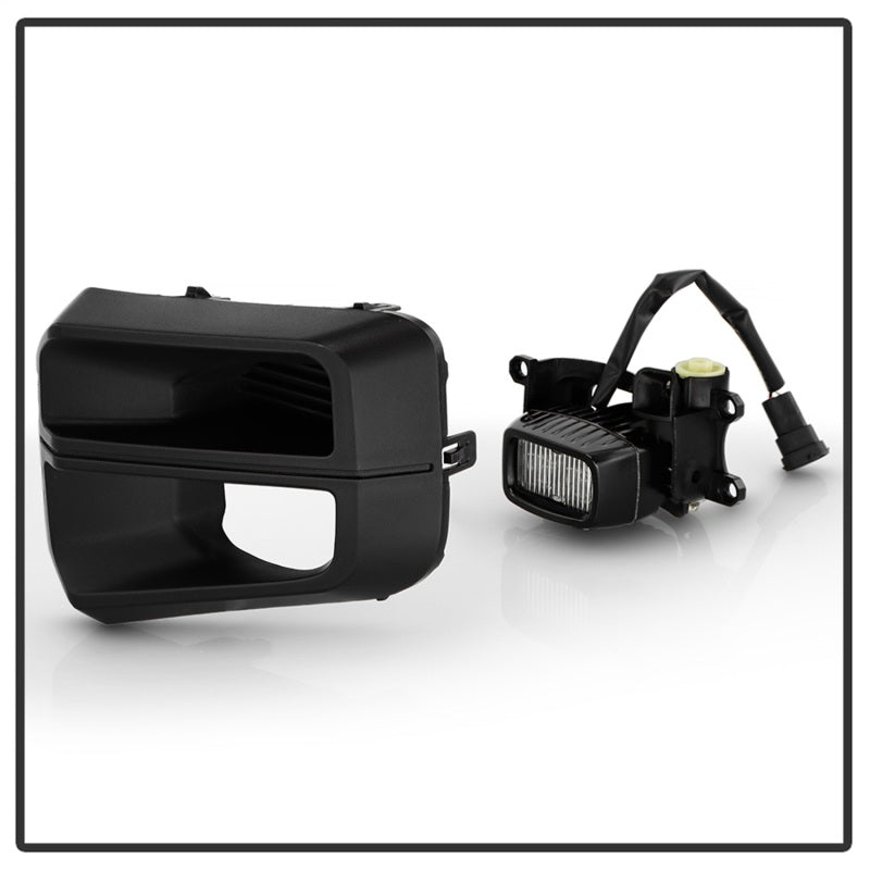 Spyder 16-23 Toyota Tacoma TRD OEM LED Fog Lights W/Switch - Clear (FL-CL-TTA2016-TRD-C)