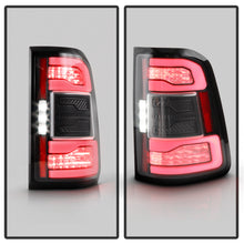 Load image into Gallery viewer, Spyder Dodge RAM 1500 19-21 Factory LED Model LED Tail Lights - Red Clear ALT-YD-DR19LED-SEQ-BK