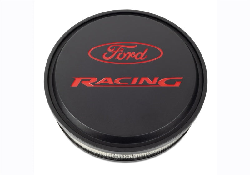 Ford Racing Black/Red Slant Edge Air Cleaner