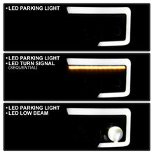 Load image into Gallery viewer, Spyder 07-09 Toyota Tundra Projector Headlights - Black (PRO-YD-TTU07V3PL-SEQ-BK)