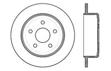 Load image into Gallery viewer, StopTech Power Slot 07-13 Jeep Wrangler Rear Left Drilled &amp; Slotted Rotor