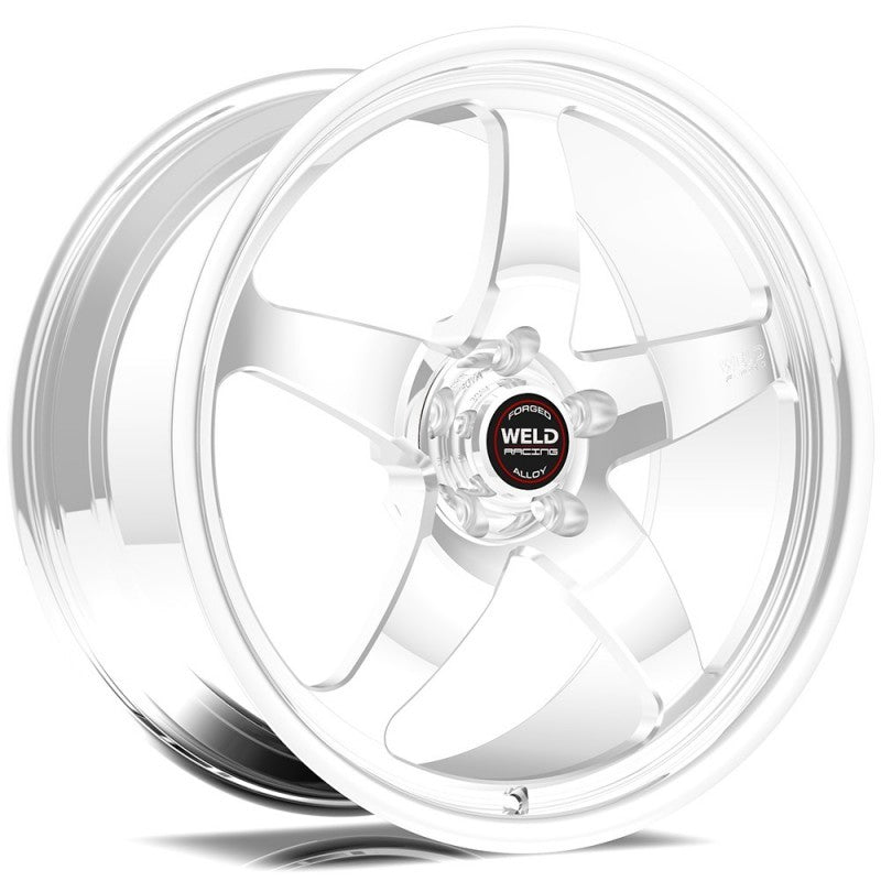 Weld S71 18x10.5 / 5x4.75 BP / 7.7in. BS Polished Wheel (Medium Pad) - Non-Beadlock