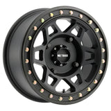 Method MR405 UTV Beadlock 15x7 / 4+3/13mm Offset / 4x136 / 106mm CB Matte Black Wheel