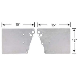 Moroso Chevrolet & Pontiac LS Series 2-Piece Front Motor Plates