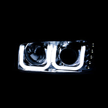 Load image into Gallery viewer, ANZO 1999-2006 GMC Sierra 1500 Projector Headlights w/ U-Bar Chrome
