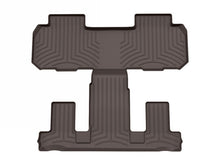 Load image into Gallery viewer, WeatherTech 18-23 Chevrolet Traverse w/2nd Row Bench or Bucket Rear FloorLiner HP - Cocoa