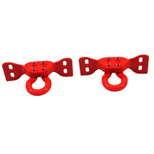 Load image into Gallery viewer, Ford Racing 17-22 Super Duty Tow Hooks - Red (Pair)