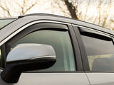 WeatherTech 08-20 Dodge Grand Caravan Front&Rear Side Window Deflectors - Dark Tint