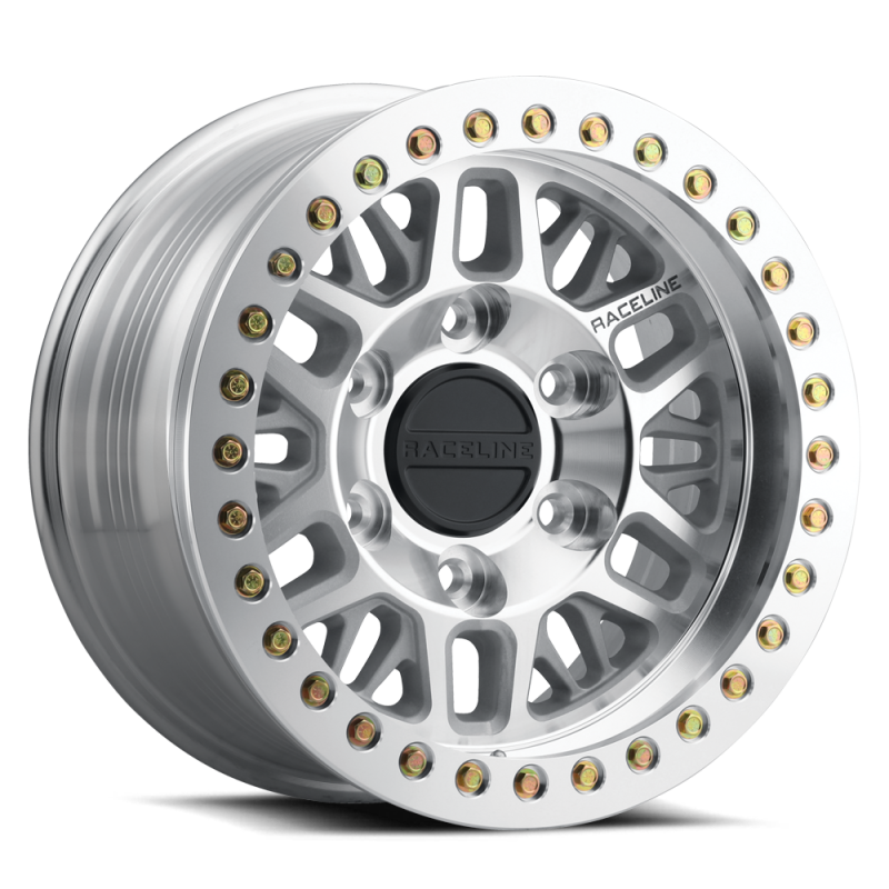 Raceline RT951M Ryno 17x9in / 5x139.7 BP / -12mm Offset / 108mm Bore - Machined Beadlock Wheel