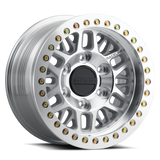 Raceline RT951M Ryno 17x9in / 5x139.7 BP / -12mm Offset / 108mm Bore - Machined Beadlock Wheel