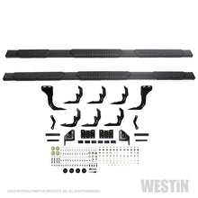 Load image into Gallery viewer, Westin 2019 Chevrolet Silverado/Sierra 1500 Crew Cab (6.5ft) R5 Modular Nerf Step Bars - Black